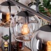 Koyoto Hanglamp, Kogellampje, Hanglamp Amber, Chroom, Duidelijk, Rookkleurig, 5-lichts Koyoto Hanglamp, Kogellampje, Hanglamp Amber, Chroom, Duidelijk, Rookkleurig, 5-lichts