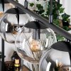 Gastor Hanglamp, Kogellampje, Hanglamp Amber, Duidelijk, Rookkleurig, 5-lichts