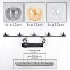 Gastor Hanglamp, Kogellampje, Hanglamp Amber, Duidelijk, Rookkleurig, 5-lichts