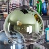 Koyoto Hanglamp, Kogellampje, Hanglamp Blauw, Goud, Groen, Duidelijk, 6-lichts