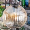 Koyoto Hanglamp, Kogellampje, Hanglamp Amber, Duidelijk, 6-lichts