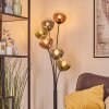 Gastor Staande lamp Blauw, Groen, Duidelijk, Koperkleurig, 6-lichts