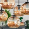 Ripoll Plafondlamp, Kogellampje Amber, 5-lichts