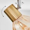 Saire Plafondlamp, Plafondspot Chroom, Messing, 3-lichts