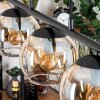 Koyoto Hanglamp, Kogellampje, Hanglamp Amber, Duidelijk, 5-lichts