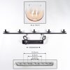 Koyoto Hanglamp, Kogellampje, Hanglamp Amber, Duidelijk, 5-lichts