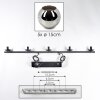 Ripoll Hanglamp, Kogellampje, Hanglamp Chroom, Rookkleurig, 5-lichts