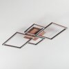 Brina Plafondlamp LED Bruin, 1-licht