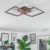 Brina Plafondlamp LED Bruin, 1-licht