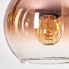 Koyoto Hanglamp, Kogellampje, Hanglamp Natuurlijke kleuren, Zwart, 5-lichts