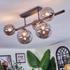 Chehalis Plafondlamp, Kogellampje Rookkleurig, 5-lichts