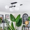 Chehalis Plafondlamp, Kogellampje Wit, 5-lichts