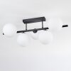 Chehalis Plafondlamp, Kogellampje Wit, 5-lichts