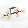 Koyoto Plafondlamp, Kogellampje Amber, 8-lichts