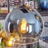 Koyoto Hanglamp, Kogellampje, Hanglamp Blauw, Goud, Groen, Duidelijk, Koperkleurig, 6-lichts
