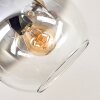 Koyoto Plafondlamp, Kogellampje Goud, Zwart, 10-lichts