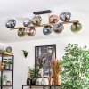Gastor Plafondlamp, Kogellampje Goud, Zwart, 10-lichts