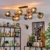 Gastor Plafondlamp, Kogellampje Goud, Zwart, 10-lichts