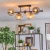 Koyoto Plafondlamp, Kogellampje Zwart, 5-lichts