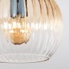Koyoto Plafondlamp, Kogellampje Zwart, 5-lichts