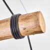 Koyoto Hanglamp, Kogellampje, Hanglamp Natuurlijke kleuren, Zwart, 4-lichts