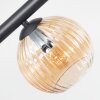 Koyoto Plafondlamp, Kogellampje Amber, 6-lichts