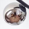 Koyoto Plafondlamp, Kogellampje Chroom, Rookkleurig, 5-lichts