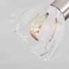 Saire Plafondlamp, Plafondspot Chroom, Nikkel mat, 3-lichts