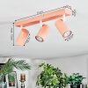 Javel Plafondlamp, Plafondspot Roze, Wit, 3-lichts