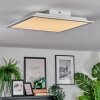 Orain Plafondlamp, Paneel LED Wit, 1-licht, Kleurwisselaar