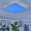 Orain Plafondlamp, Paneel LED Wit, 1-licht, Kleurwisselaar