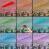 Orain Plafondlamp, Paneel LED Wit, 1-licht, Kleurwisselaar