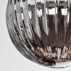 Chehalis Plafondlamp, Kogellampje Zwart, 5-lichts