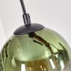 Koyoto Hanglamp, Kogellampje, Hanglamp Natuurlijke kleuren, Zwart, 4-lichts