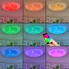 Peran Plafondlamp LED Wit, 1-licht, Kleurwisselaar