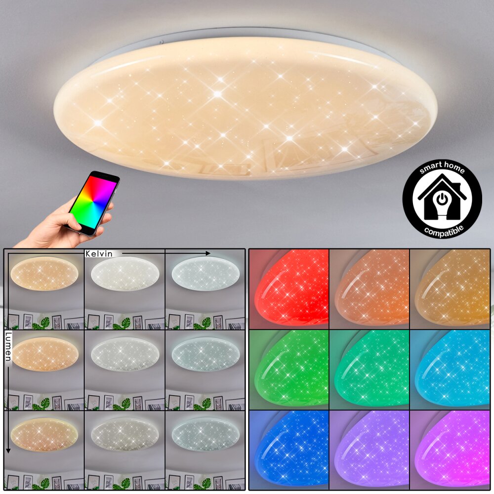 Peran Plafondlamp LED Wit, 1-licht main product photo