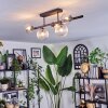 Chehalis Plafondlamp, Kogellampje Duidelijk, 5-lichts