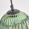 Koyoto Hanglamp, Kogellampje, Hanglamp Natuurlijke kleuren, Zwart, 4-lichts