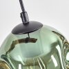 Ripoll Hanglamp, Kogellampje, Hanglamp Natuurlijke kleuren, Zwart, 4-lichts