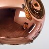 Ripoll Plafondlamp, Kogellampje Blauw, Goud, Groen, Koperkleurig, 5-lichts