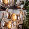 Gastor Hanglamp, Kogellampje, Hanglamp Zwart, 6-lichts