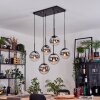 Gastor Hanglamp, Kogellampje, Hanglamp Zwart, 6-lichts
