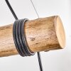 Ripoll Hanglamp, Kogellampje, Hanglamp Natuurlijke kleuren, Zwart, 4-lichts