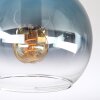 Koyoto Plafondlamp, Kogellampje Blauw, Groen, Duidelijk, 2-lichts