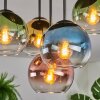 Koyoto Plafondlamp, Kogellampje Blauw, Goud, Groen, Duidelijk, Koperkleurig, 5-lichts