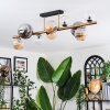 Chehalis Plafondlamp, Kogellampje Goud, Zwart, 10-lichts