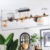 Chehalis Plafondlamp, Kogellampje Goud, Zwart, 10-lichts