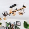Chehalis Plafondlamp, Kogellampje Goud, Zwart, 10-lichts