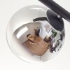 Gastor Plafondlamp, Kogellampje Chroom, Duidelijk, Rookkleurig, 5-lichts