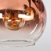 Koyoto Plafondlamp, Kogellampje Blauw, Chroom, Goud, Groen, Duidelijk, Koperkleurig, Rookkleurig, 5-lichts